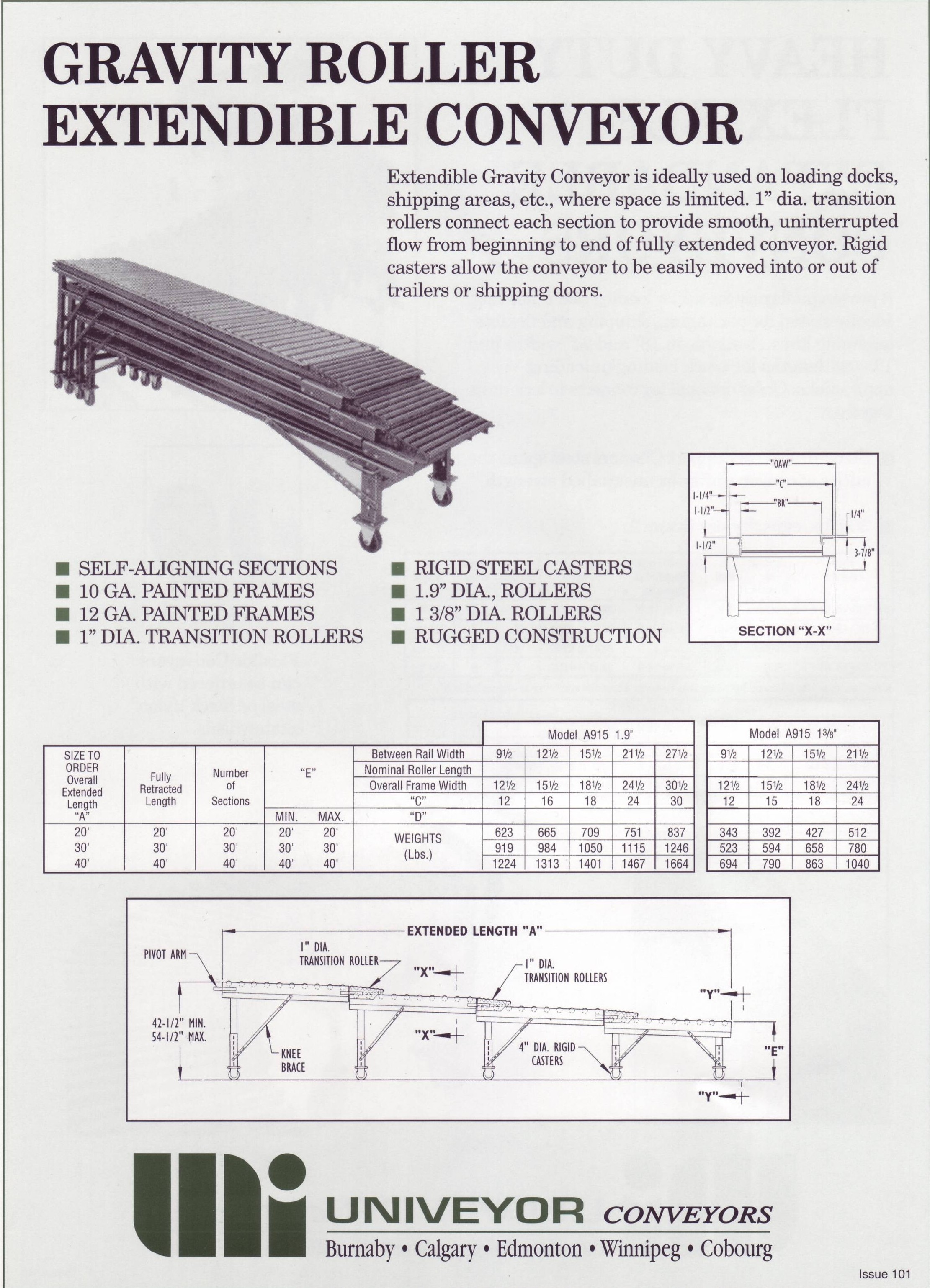 Expandable Conveyors